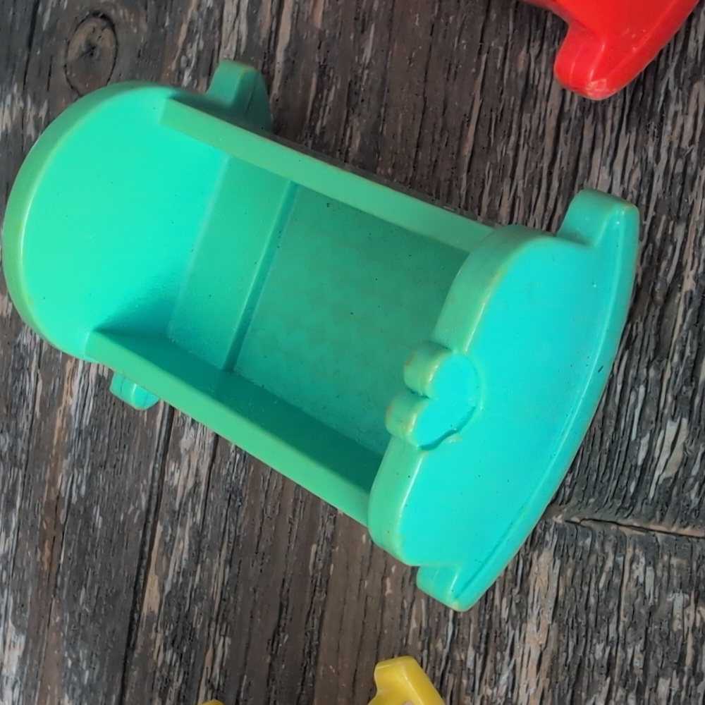 Vintage Fisher Price Little People Nursery Accessories 70's - Picture 5 of 6